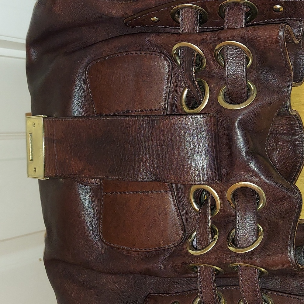 Jimmy Choo Ramona Tote Leather Bag - Picture 11 of 16
